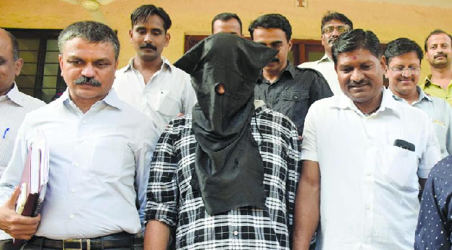 criminal face covered inmarathi