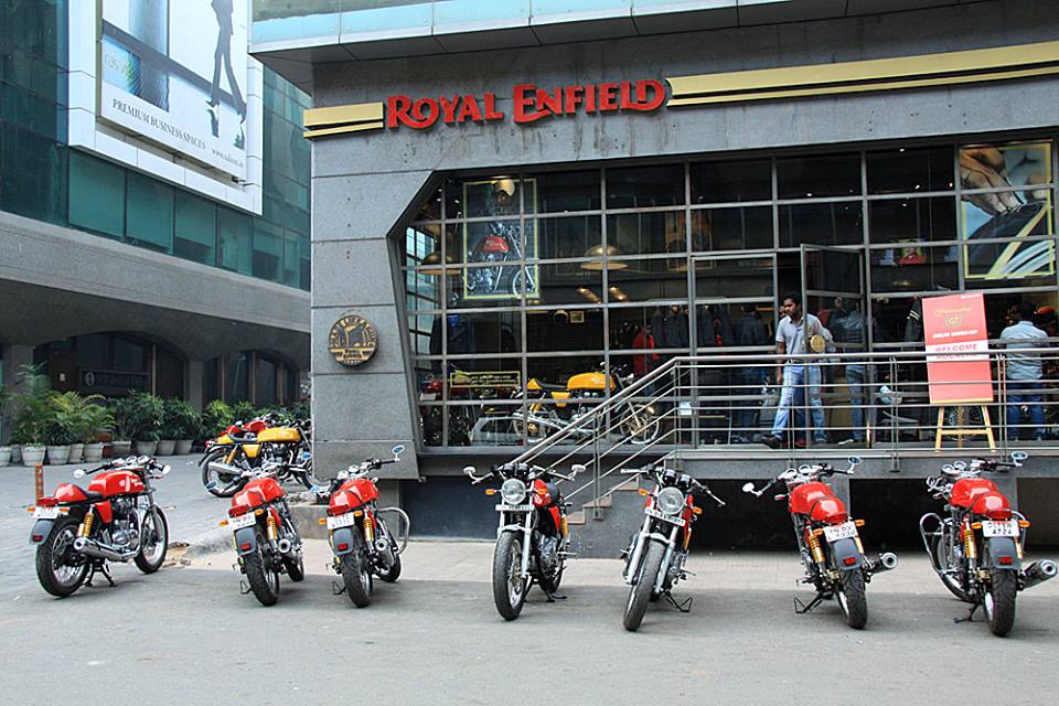 indiranagar royal enfield showroom