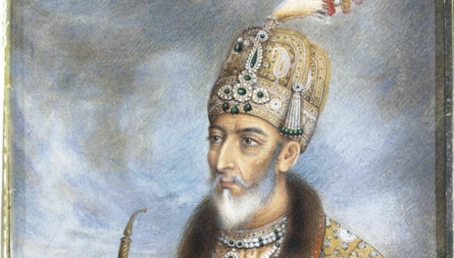 bahadur shah zafar inmarathi