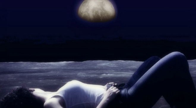 woman under moon InMarathi