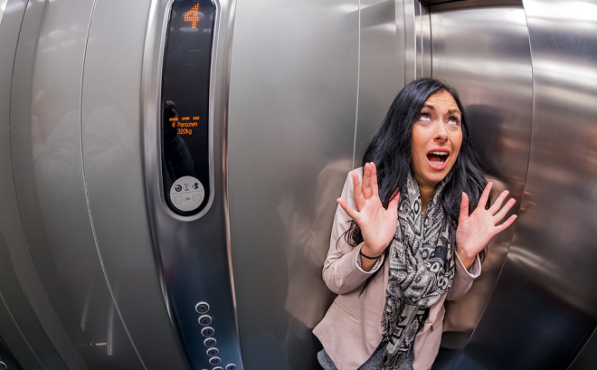 girl in lift inmarathi