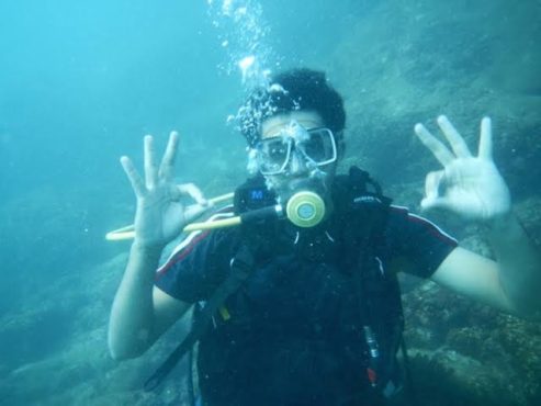 scooba diving inmarathi