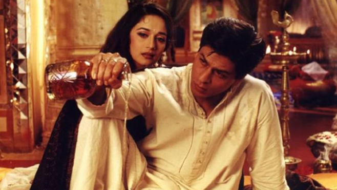 shahrukh in devdas inmarathi