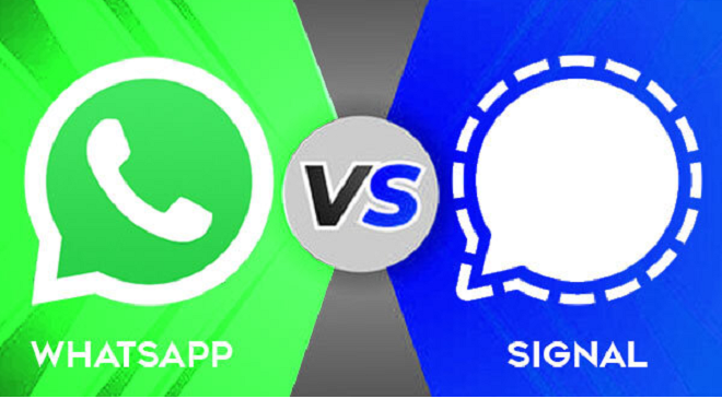 whatsapp vs signal inmarathi