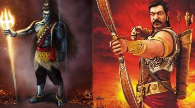 bhagvan shiv vs pandavas war inmarathi