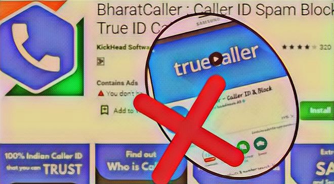 bharat caller vs true caller inmarathi