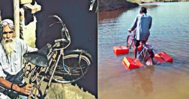 mohammad saidullah floating cycle inmarathi