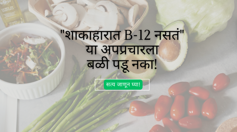 B12 in vegetarian food important facts inmarathi